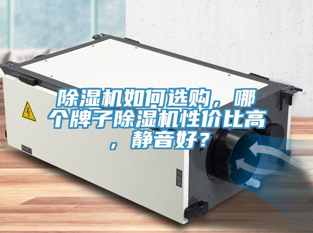 除濕機如何選購，哪個牌子除濕機性價比高，靜音好？