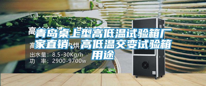 青島桌上型高低溫試驗(yàn)箱廠家直銷、高低溫交變試驗(yàn)箱用途