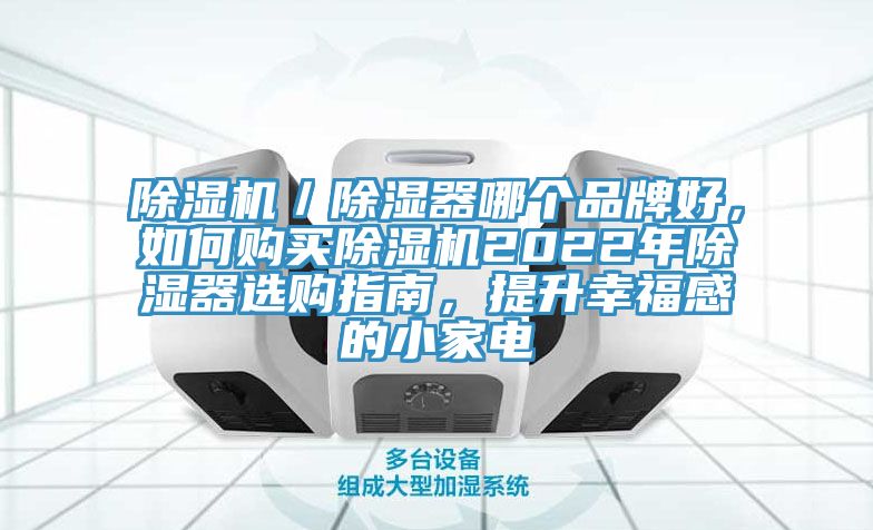 除濕機／除濕器哪個品牌好，如何購買除濕機2022年除濕器選購指南，提升幸福感的小家電