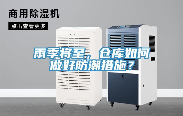 雨季將至，倉庫如何做好防潮措施？