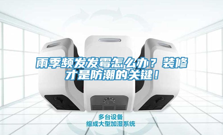 雨季頻發(fā)發(fā)霉怎么辦？裝修才是防潮的關(guān)鍵！