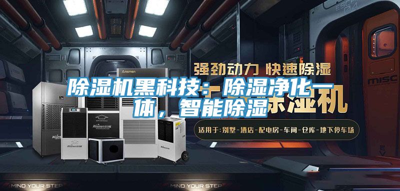 除濕機(jī)黑科技：除濕凈化一體，智能除濕