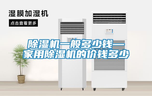 除濕機(jī)一般多少錢—家用除濕機(jī)的價錢多少