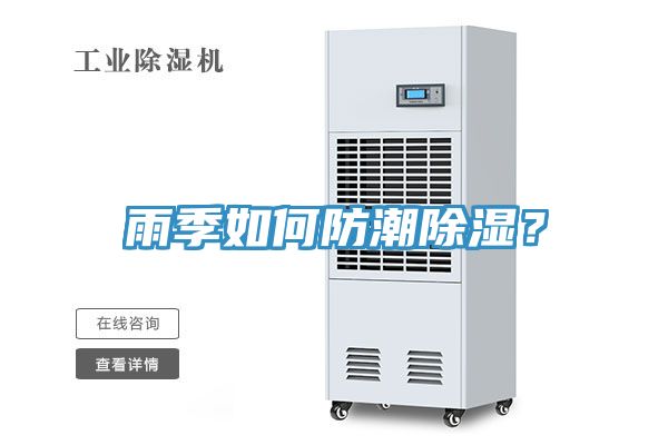 雨季如何防潮除濕？