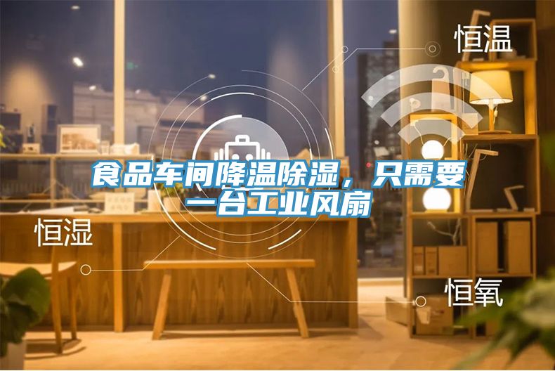 食品車間降溫除濕，只需要一臺工業(yè)風扇