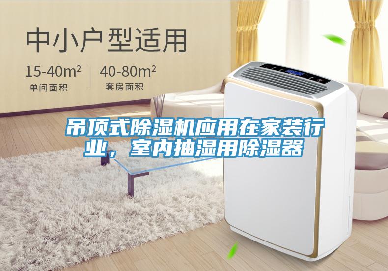 吊頂式除濕機(jī)應(yīng)用在家裝行業(yè)，室內(nèi)抽濕用除濕器