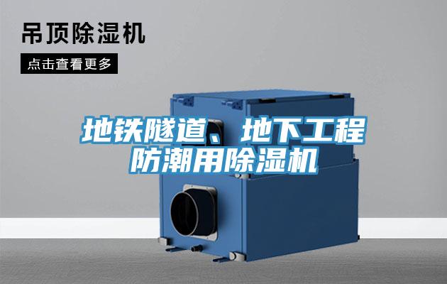 地鐵隧道、地下工程防潮用除濕機(jī)